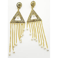 Raiyaraj Gold Plated Pack Of 3 Dangler Earrings -RREAR07