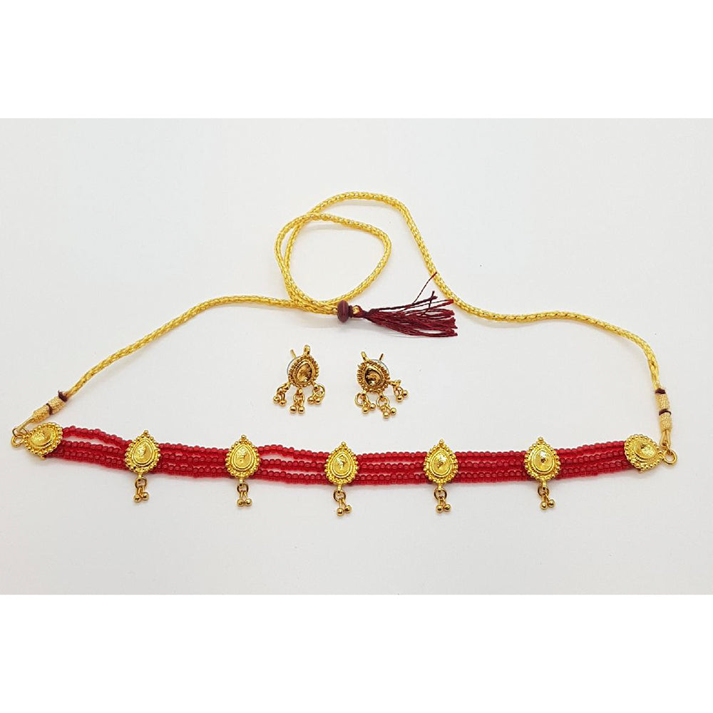 Raiyaraj Gold Plated Pack Of 3 Necklace Set