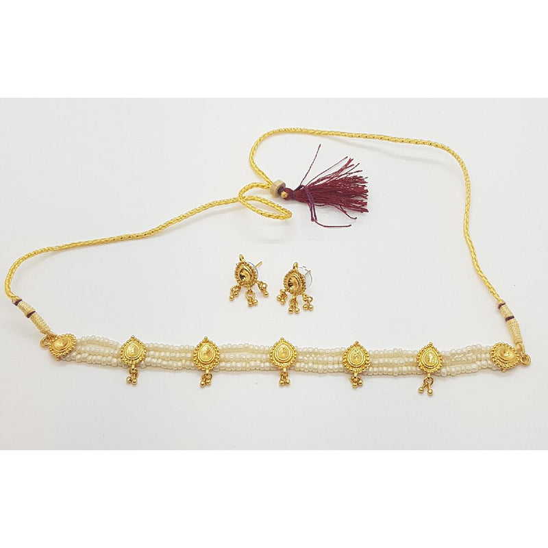 Raiyaraj Gold Plated Pack Of 3 Necklace Set