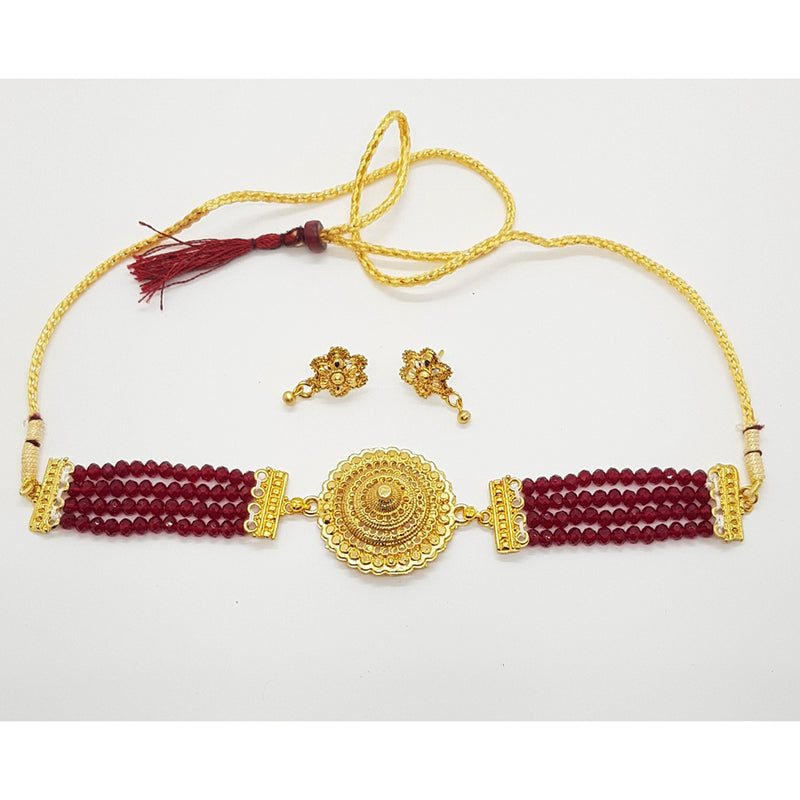 Raiyaraj Gold Plated Pack Of 3 Necklace Set
