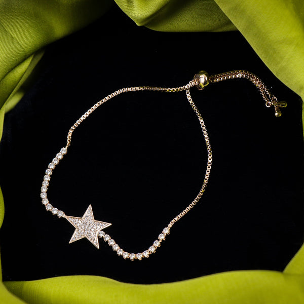 Nipura Rosegold Star bolo-bracelet