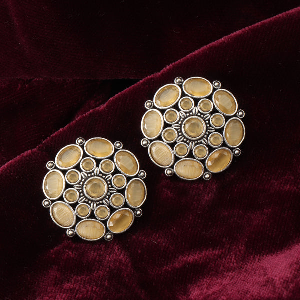 Nipura Royal Antique Flower Earrings