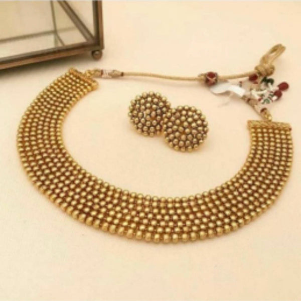 Sai Fashion Gold Plated  Necklace Set