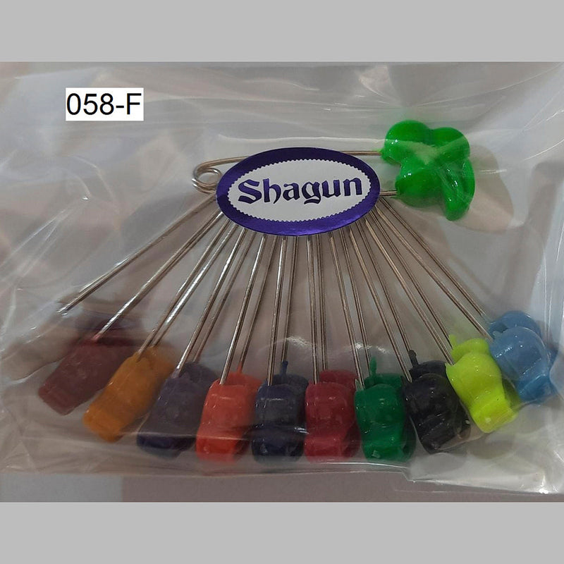 Shagun Saree / Hijab Pin For Womens & Girls - SG058F