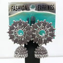 Shagna  Silver Plated Pack Of 6 Jhumki Earrings