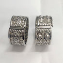 SK Creations Silver Plated Pack Of 6 Openable Kada For Kids ( assorted design )