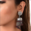 Silver Mountain 925 Sterling Silver Jhumki Earrings