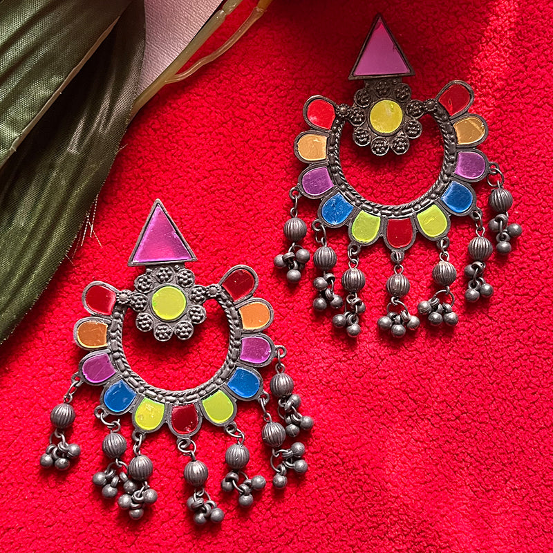 Oxidized Black Metal Earrings 5 – WearZing