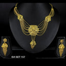 Mahavir Forming Gold Necklace Set   - SVI SET 157