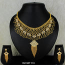 Mahavir Forming Gold Necklace Set   - SVI SET 174
