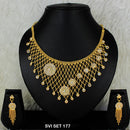 Mahavir Forming Gold Necklace Set  - SVI SET 177