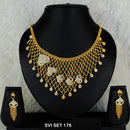 Mahavir Forming Gold Necklace Set  - SVI SET 178