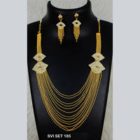 Mahavir Forming Gold Necklace Set  - SVI SET 185