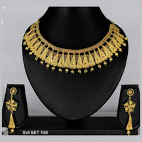 Mahavir Forming Gold Necklace Set  - SVI SET 198