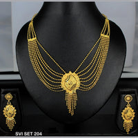 Mahavir Forming Gold Necklace Set  - SVI SET 204