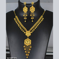 Mahavir Forming Gold Necklace Set  - SVI SET 210