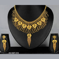 Mahavir Forming Gold Necklace Set  - SVI SET 218