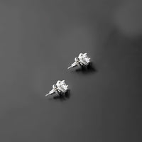 Nipura Silver Vintage Stud Earrings