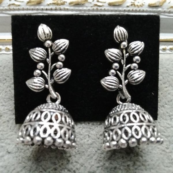 Tahura Oxidized Plated Pack Of 24  Jhumki Earrings - TAHEAR77