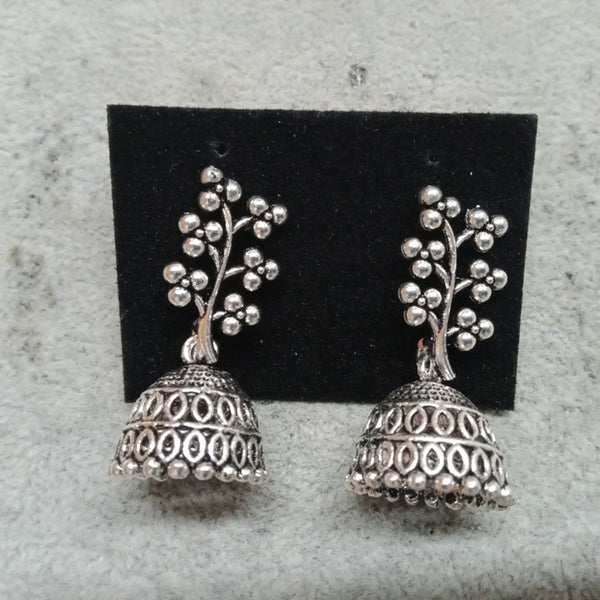 Tahura Oxidized Plated Pack Of 24  Jhumki Earrings - TAHEAR78