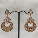 Tarangavi Kundan Floral Designer Dangler Earrings