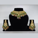 Tarangavi Designer Multi BeKundans Kundan Choker Necklace Set