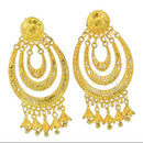 Mahavir Gold Plated Dangler Earrings