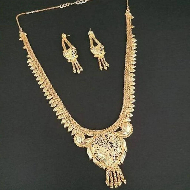 Kalyani Brass Forming Necklace Set