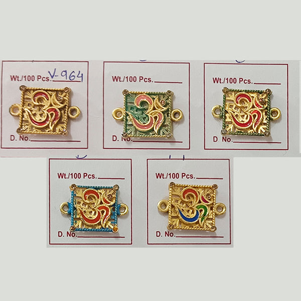 Jeet International Charms for Jewellery, Bracelet / Pendant and Rakhi Making,and DIY - V-964