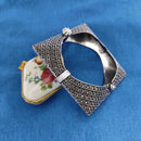 Vaamika Oxidized Plated  Openable Screw Kada