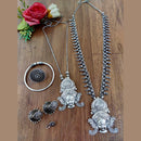 Vaamika Oxidised Plated Necklace Combo