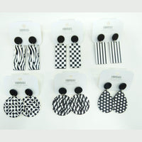 Vaamika Silver Plated Multi Design Dangler Earrings