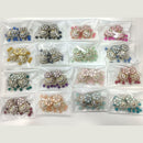 Vaamika Gold Plated Meenakari & Beads & Kundan Stone Jhumkis Earrings