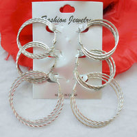 Vaamika Gold & Silver Dangler Earrings