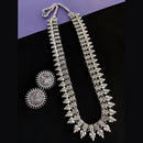 Vaamika Oxidized Plated Long Necklace Set