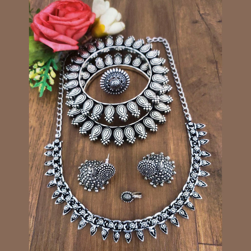 Vaamika Oxidized Plated Jewellery Combo