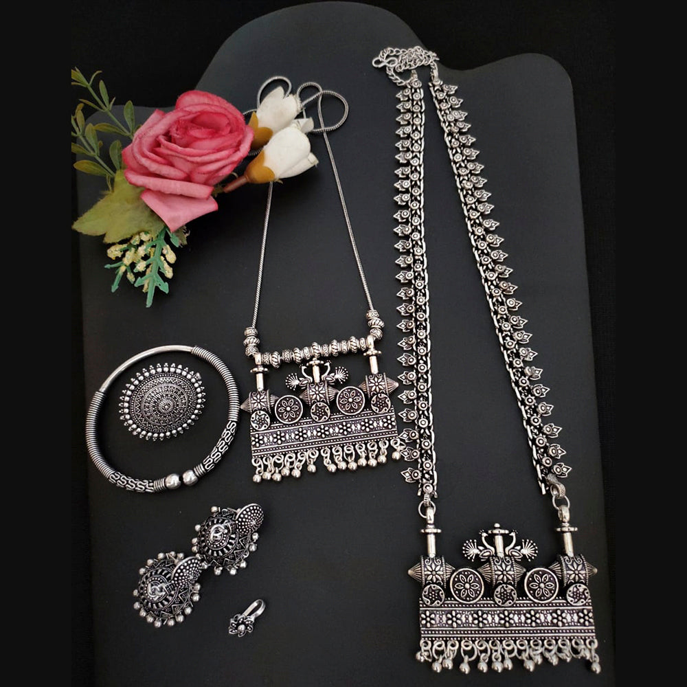 Vaamika Oxidized Plated Jewellery Combo