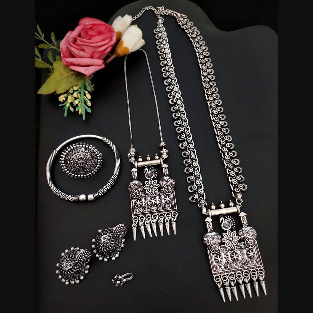 Vaamika Oxidized Plated Jewellery Combo