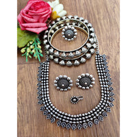 Vaamika Oxidized Plated Jewellery Combo