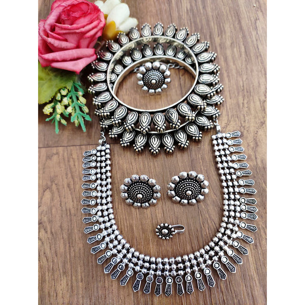 Vaamika Oxidized Plated Jewellery Combo