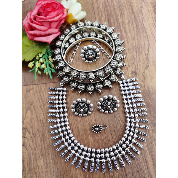 Vaamika Oxidized Plated Jewellery Combo