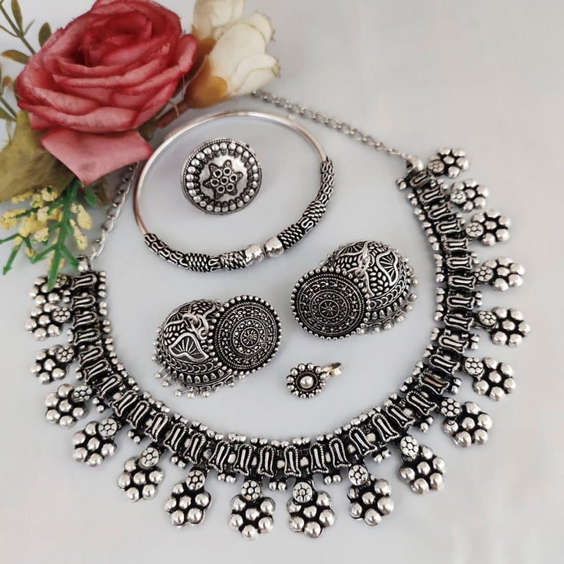 Vaamika Oxidized Plated Jewellery Combo