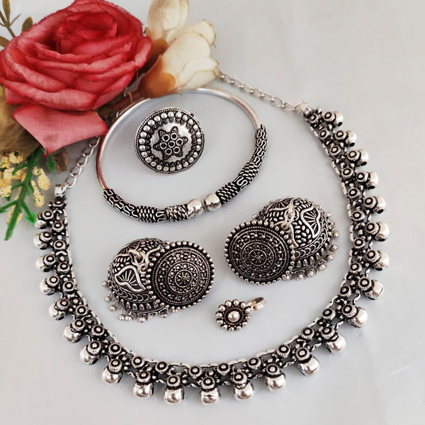 Vaamika Oxidized Plated Jewellery Combo