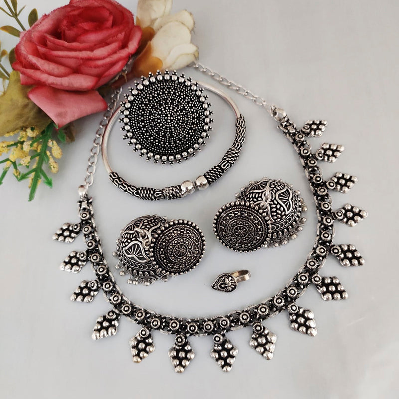 Vaamika Oxidized Plated Jewellery Combo