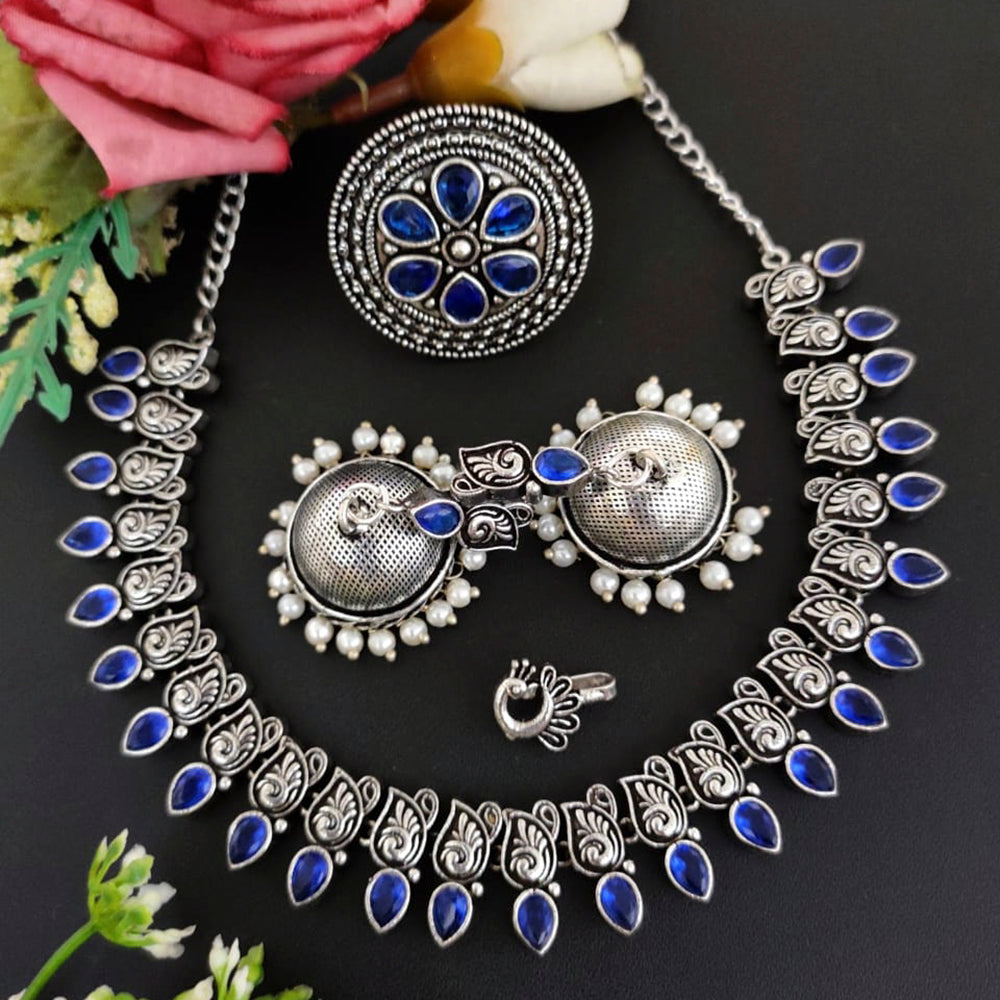 Vaamika Oxidized Plated Jewellery Combo