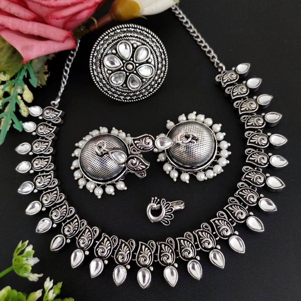 Vaamika Oxidized Plated Jewellery Combo