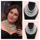 Vaamika Multi Layer Kareena Kapoor Inspired Pearl Necklace