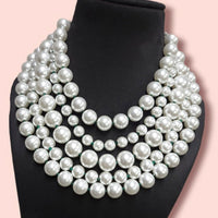 Vaamika Multi Layer Kareena Kapoor Inspired Pearl Necklace