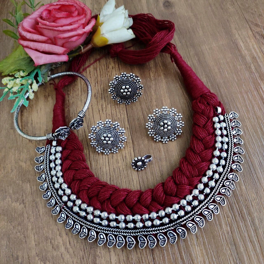 Vaamika Oxidized Plated Jewellery Combo