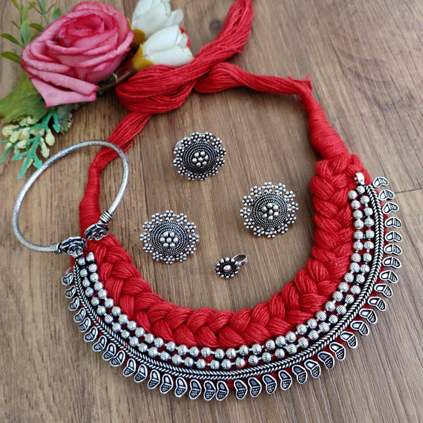 Vaamika Oxidized Plated Jewellery Combo